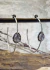 Argollas plata 925 con cuarzo rosa. Unitty
