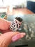 Anillo tribal con Topacio Ahumado Medida 15