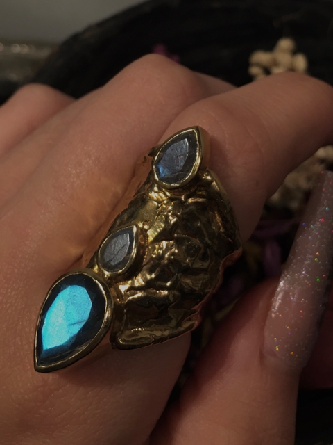 Anillo Runa en Bronce