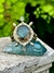 Anillo sol bizantino metal blanco - Shiló Joyas de Diseño