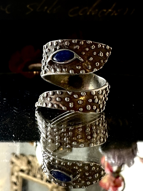 Anillo ojo Sahara Lapislázuli - comprar online