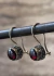 Aros plata 925 con granate. Kerani - comprar online