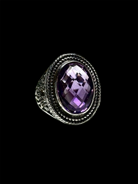 Anillo Alexandra Amatista