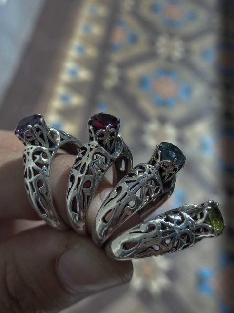 Anillo Lover Plata 925 peridoto