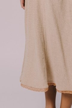 Fabric skirt with lace - NCC Ecobrands