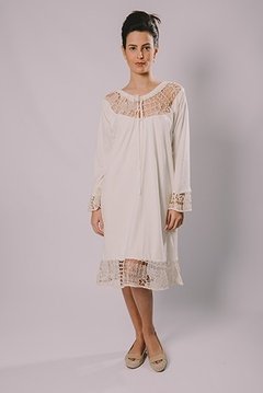 Fillet lace tunic dress - buy online