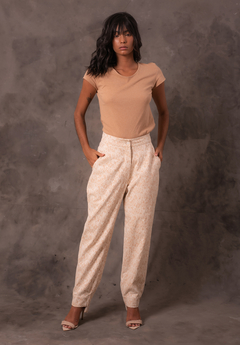 Jacquard fabric pants - buy online