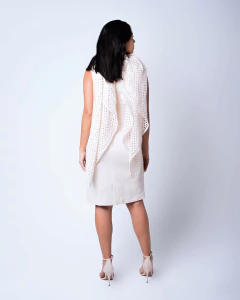 labirinto embroidered scarf