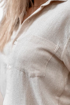 Camisa de Linho em tear manual - NCC Ecobrands