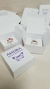 Combo caja cuadrada + tarjeta anillo o collar o aritos en internet