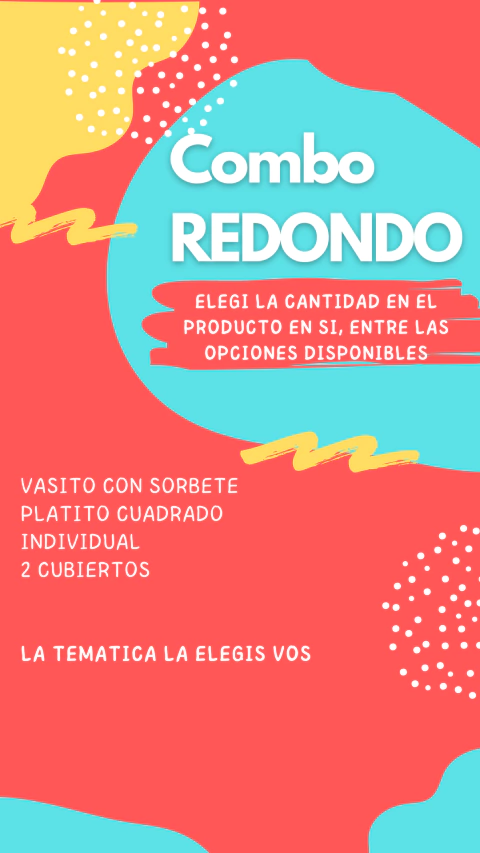 Combo redondo en internet