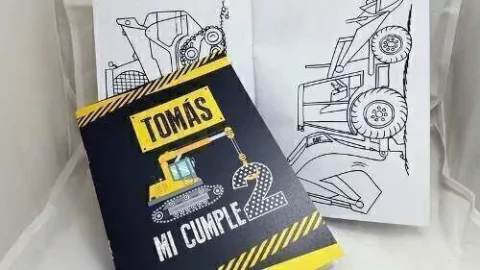 Libritos para pintar personalizados - comprar online