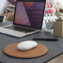 Mouse Pad Circular Marrón - buy online