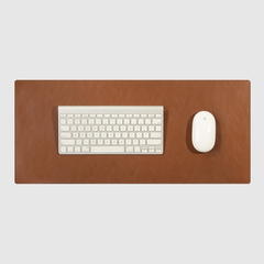 Desk Pad Cuero Marrón