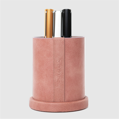 Lapicero de Cuero Modena Rosa - Mooka