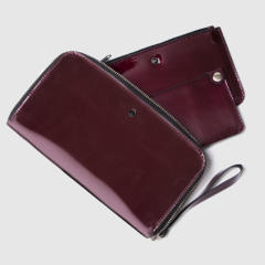 Billetera Quantum Charol Bordo en internet
