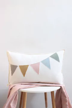 Almohadón Fest con Rosa 60x40 en internet