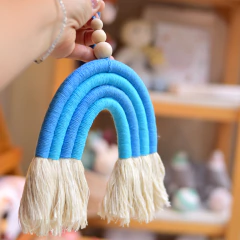 Arcoiris decorativo Macramé (M: 15 cm)