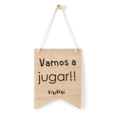 Cartel ¡Vamos A Jugar!