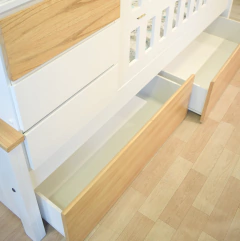 Cama Puente Potter Plus 1 plaza + Funcional Potter Plus (Esquinera) - CLARA STORE
