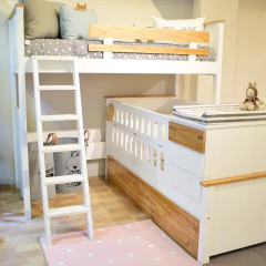 Cama Puente Potter Plus 1 plaza + Funcional Potter Plus (Esquinera) - comprar online