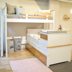 Cama Puente Potter Plus 1 plaza + Funcional Potter Plus (Esquinera) - tienda online