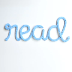 Letras decorativas - Read - CLARA STORE