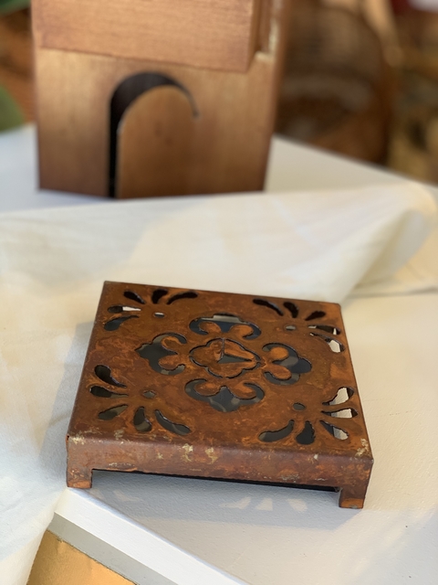 Porta espiral 12x12x3 cm