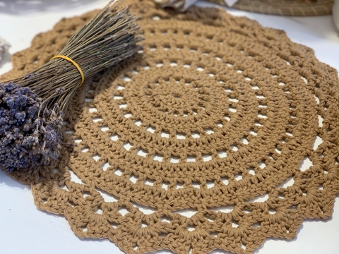 Carpeta tejida 35cm