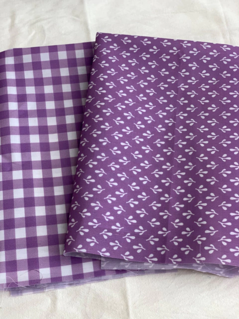 Set de telas a composé (batista 48x48 cm