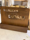 Cartel macetero 45x38 cm