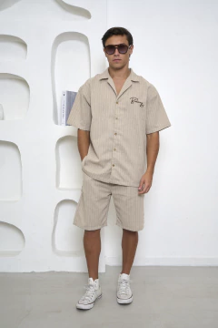 Conjunto Lino Bordado Burberry