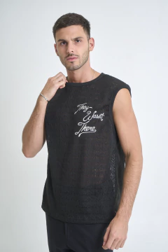 Musculosa Crochet Bordado en internet