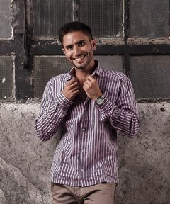 Imagen de Camisa Poplin Rayado