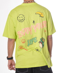 Remera Oversize Life - Lefur
