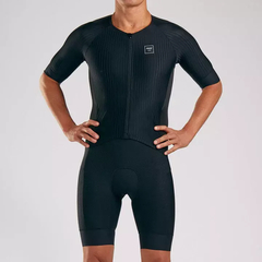 Zoot Men's Elite Tri Aero FZ Racesuit - Black