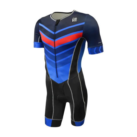 DeSoto Men's Forza Flisuit Sleeved Trisuit