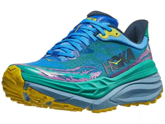 HOKA Stinson 7 Men's Shoes - Virtual Blue/Tech Green