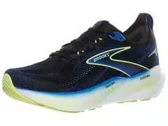 Brooks Glycerin 22 Men's Shoes - Black/Cobalt/Neo Yellow - comprar online