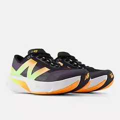 New Balance FuelCell Rebel v4 Women's Shoes Back with Graphite and White