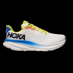 Hoka Clifton 9 Kid's Blanc de Blanc - Virtual Blue