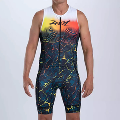 Zoot Men's Ltd Tri Aero Slvs Fz Racesuit - Koa