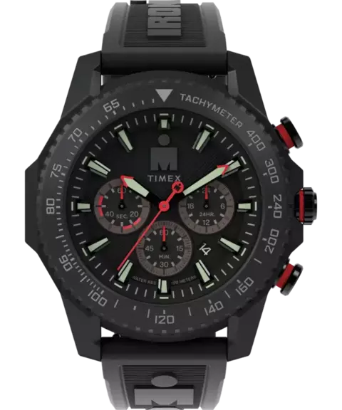 TIMEX® IRONMAN® Adrenaline Chronograph 48mm PU Strap Watch