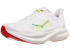 HOKA Mach 6 Men's Shoes - White/Nimbus Cloud