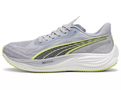 PUMA Velocity Nitro 3 Men's Shoes - Gray Fog/Lime/Black