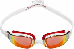 Michael Phelps XCEED Titanium Mirrored Limited Edition, Red Lens/Red/Whit - comprar online