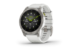 GARMIN EPIX Sapphire Titanium GPS Watch white