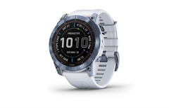 GARMIN FENIX 7X SAPPHIRE SOLAR SMARTWATCH mineral blue