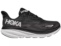 HOKA Clifton 9 Men's Shoes - Black/White