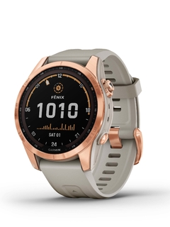 Garmin fenix 7S Solar GPS Watch Rose Gold